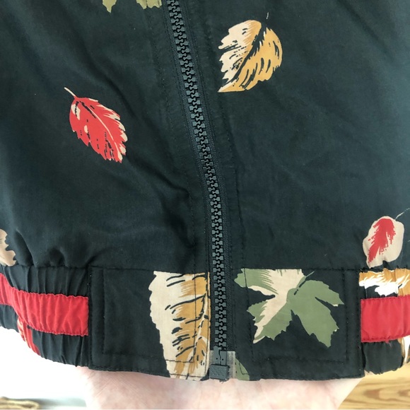 Vintage silk jacket size XL - Picture 7 of 15